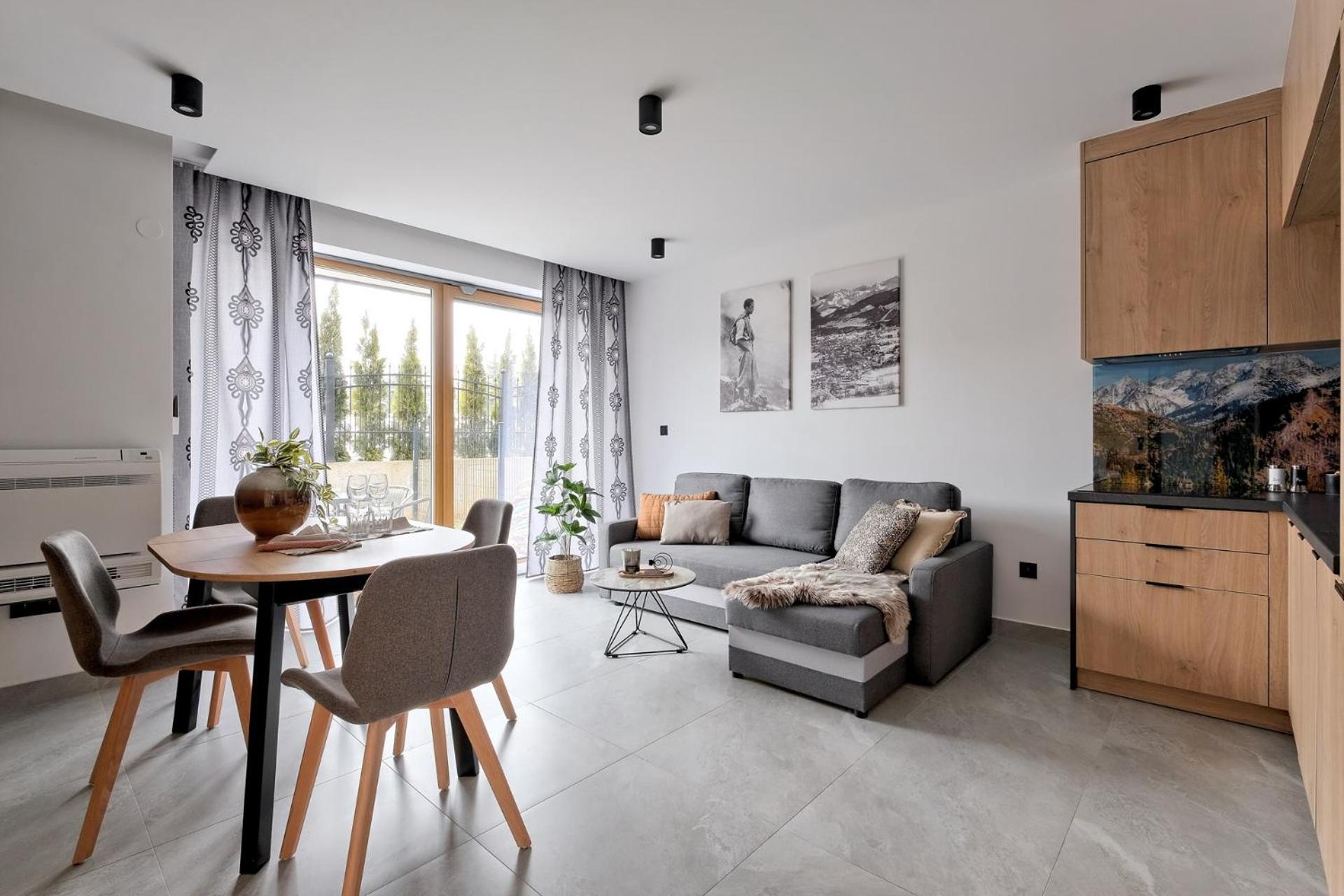 Apartamenty Ksiezycowe Spa - Tatra View - Golden Apartments زاكوباني المظهر الخارجي الصورة