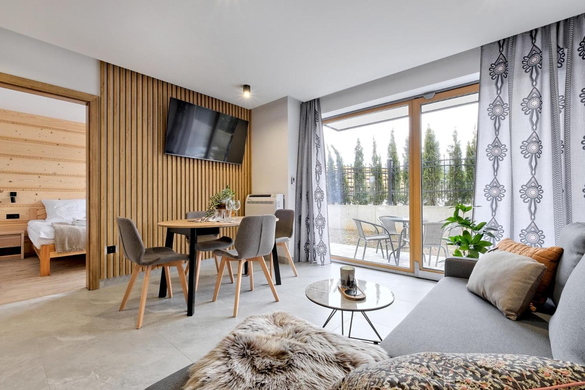 Apartamenty Ksiezycowe Spa - Tatra View - Golden Apartments زاكوباني المظهر الخارجي الصورة